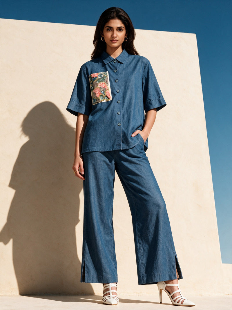 The Chambray Patch Set — front, Pummy Walia