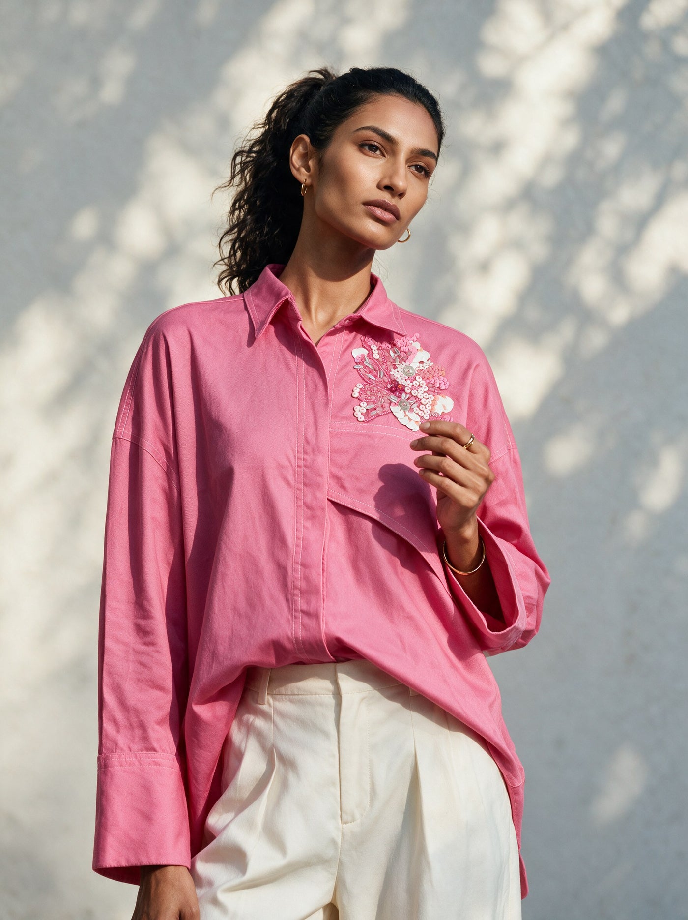The Schiffli Co-ord — editorial, Pummy Walia