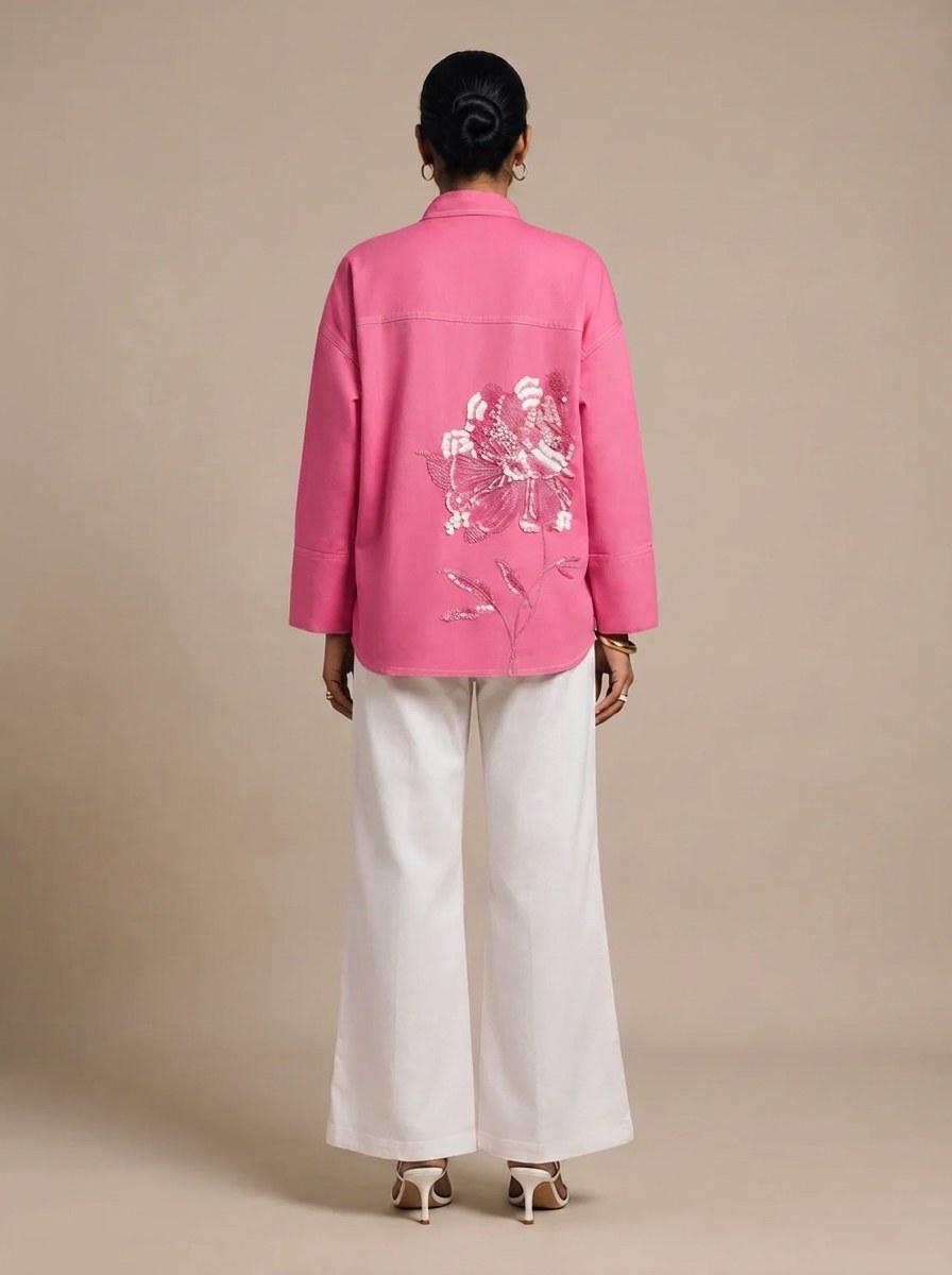 The Schiffli Co-ord — studio shot, Pummy Walia