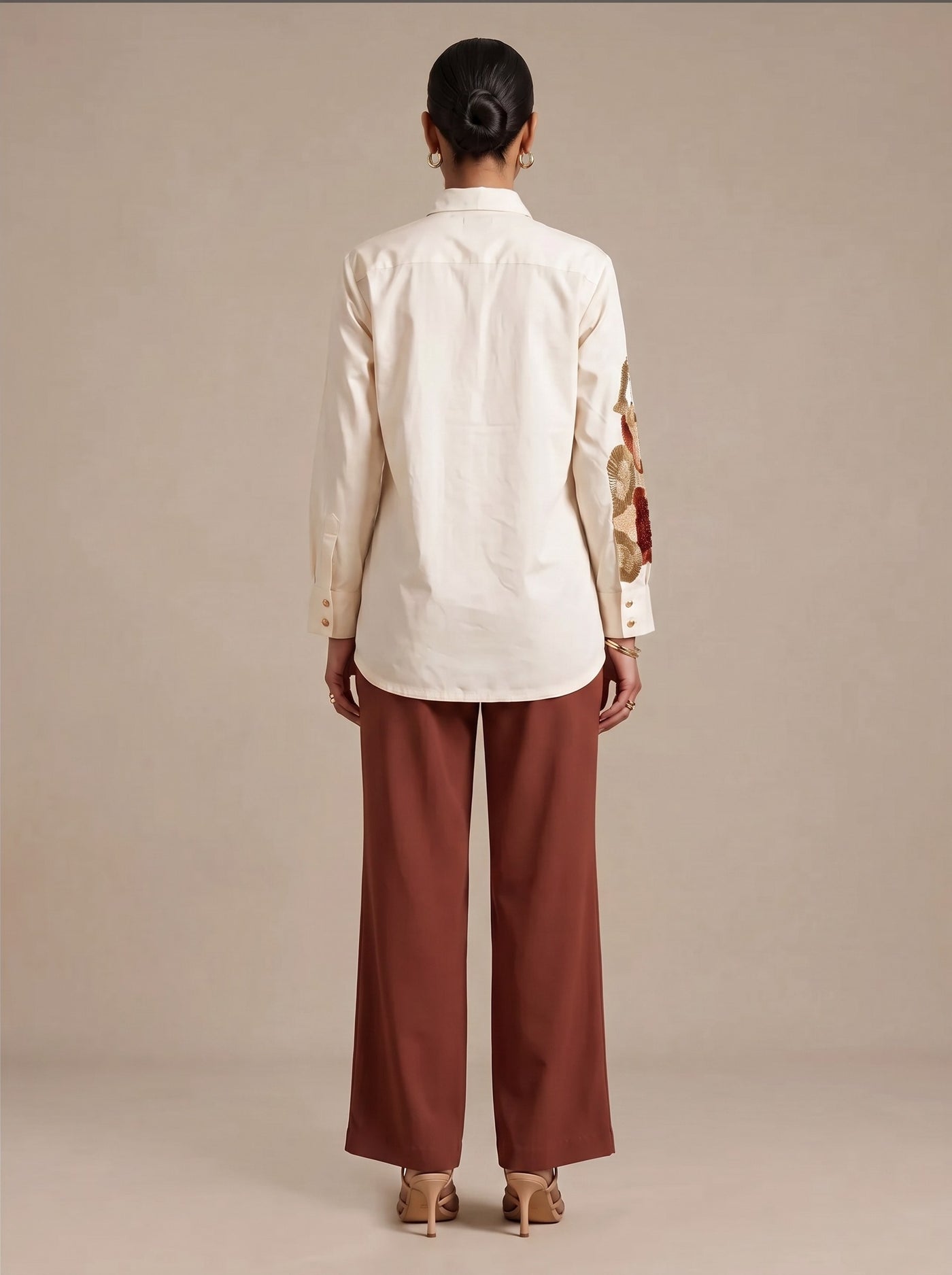 The Sunburst Sleeve Shirt — studio shot, Pummy Walia