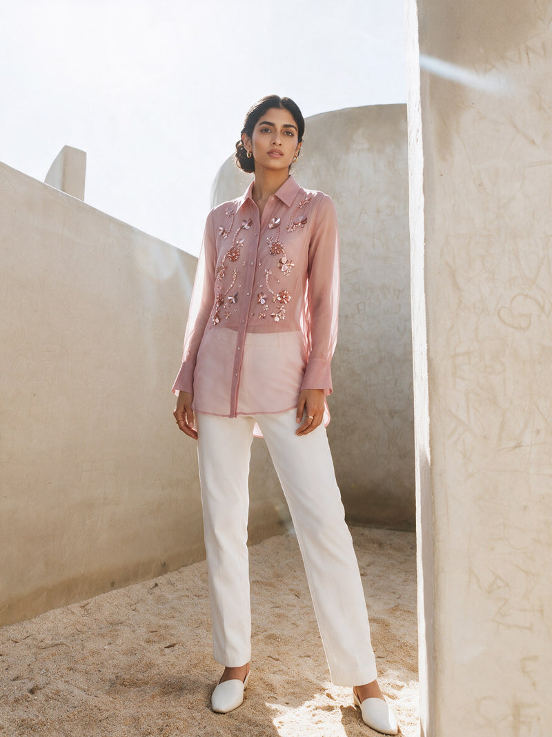 The Rose Blossom Shirt — front, Pummy Walia