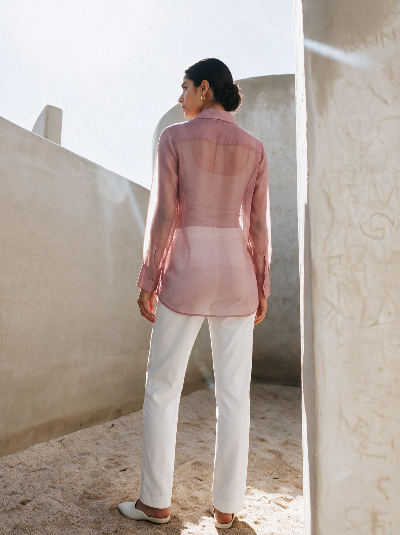 The Rose Blossom Shirt — back, Pummy Walia