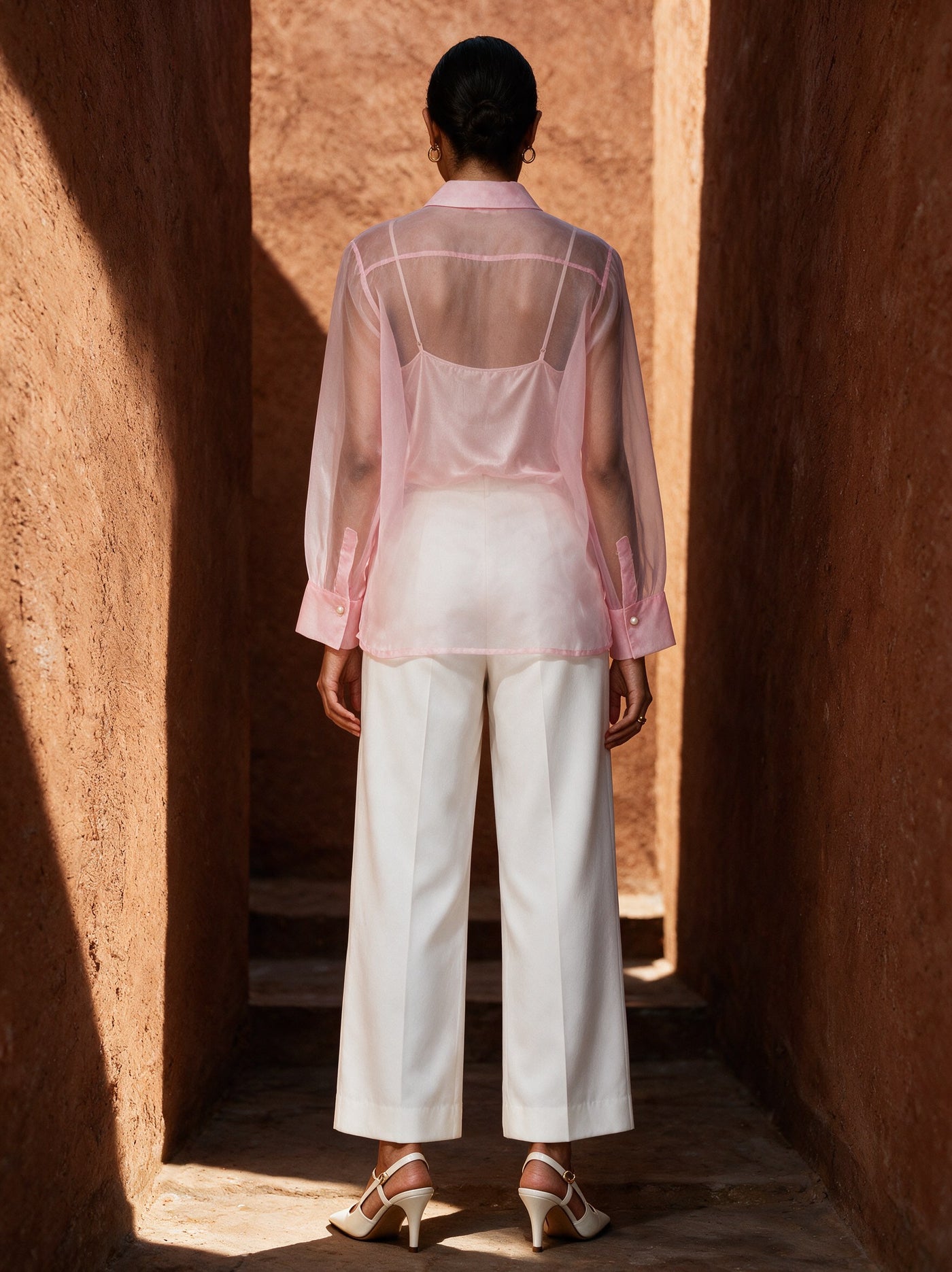 The Beaded Wave Shirt — back, Pummy Walia