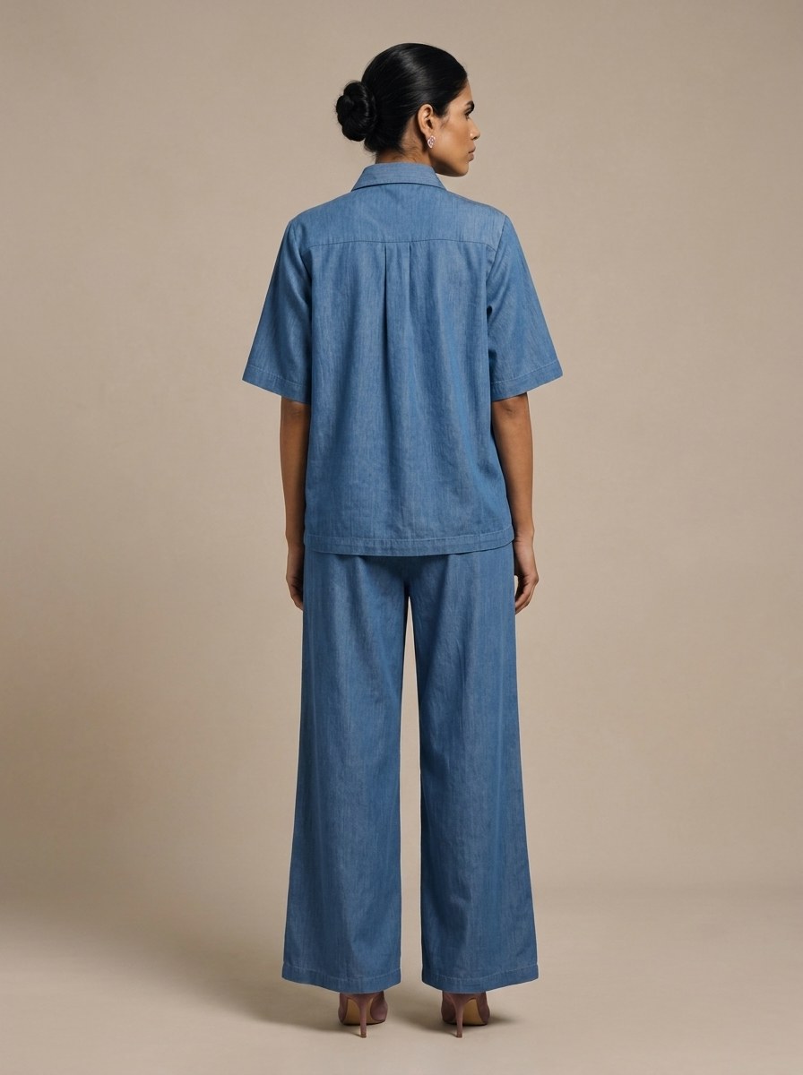 The Chambray Patch Set — studio shot, Pummy Walia