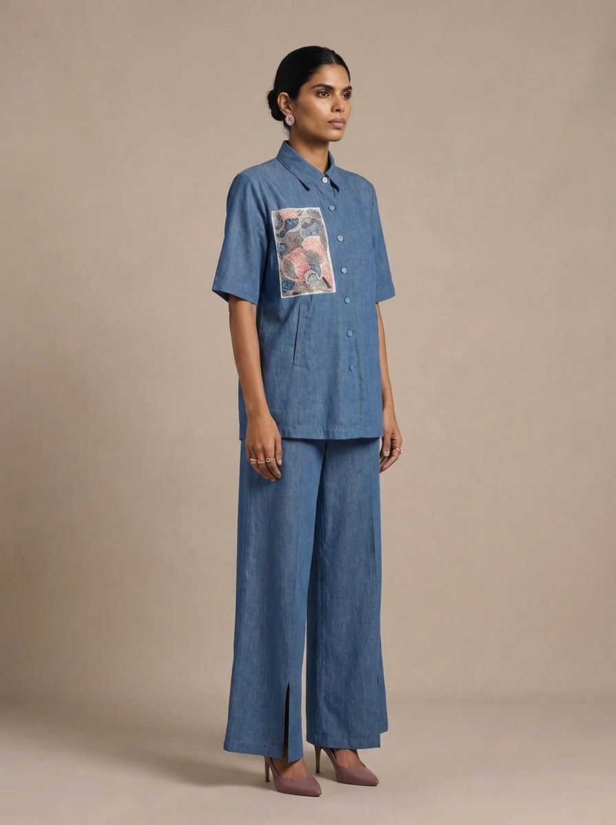 The Chambray Patch Set — studio shot, Pummy Walia
