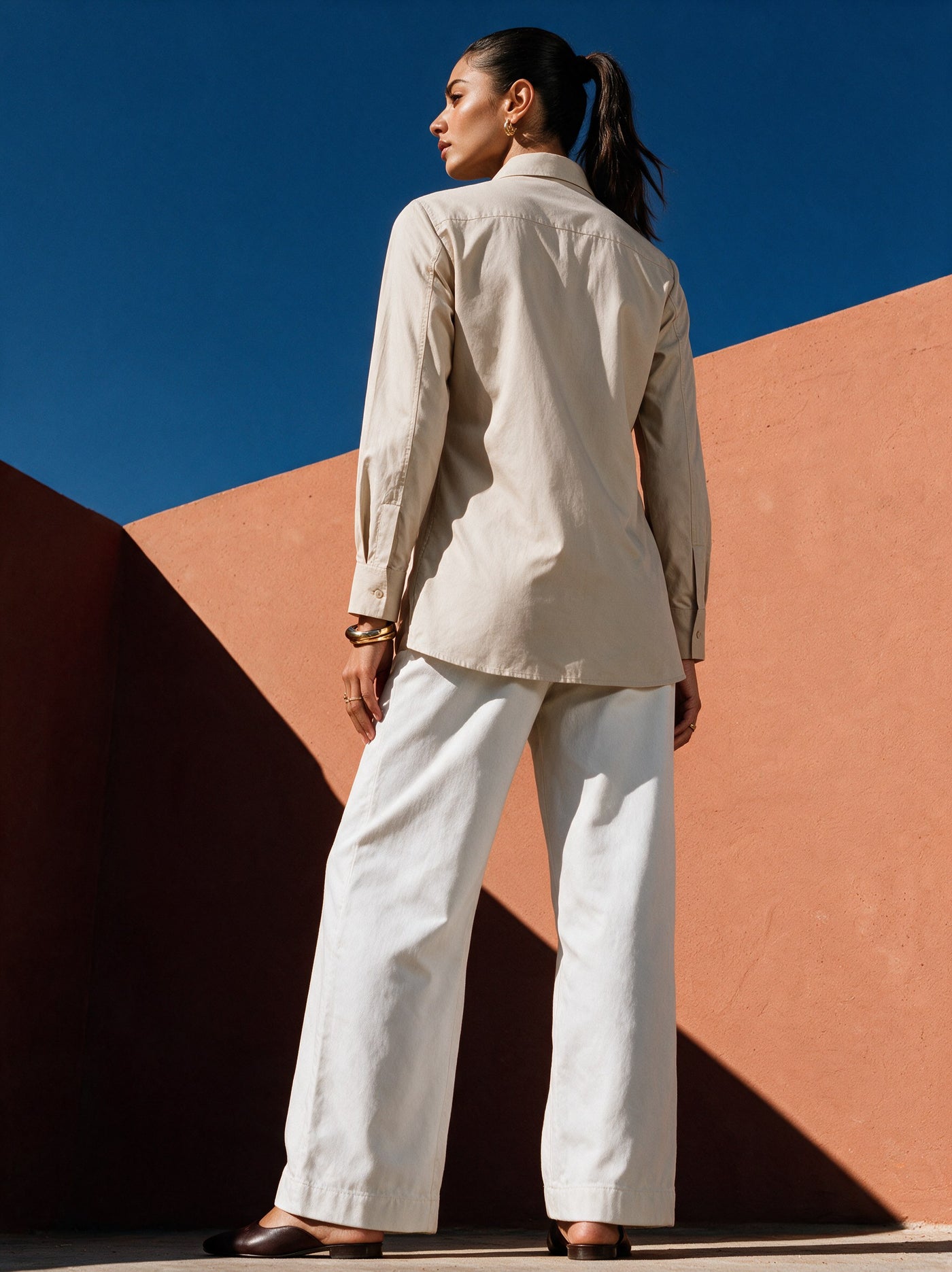 The Sand Vine Shirt — back, Pummy Walia