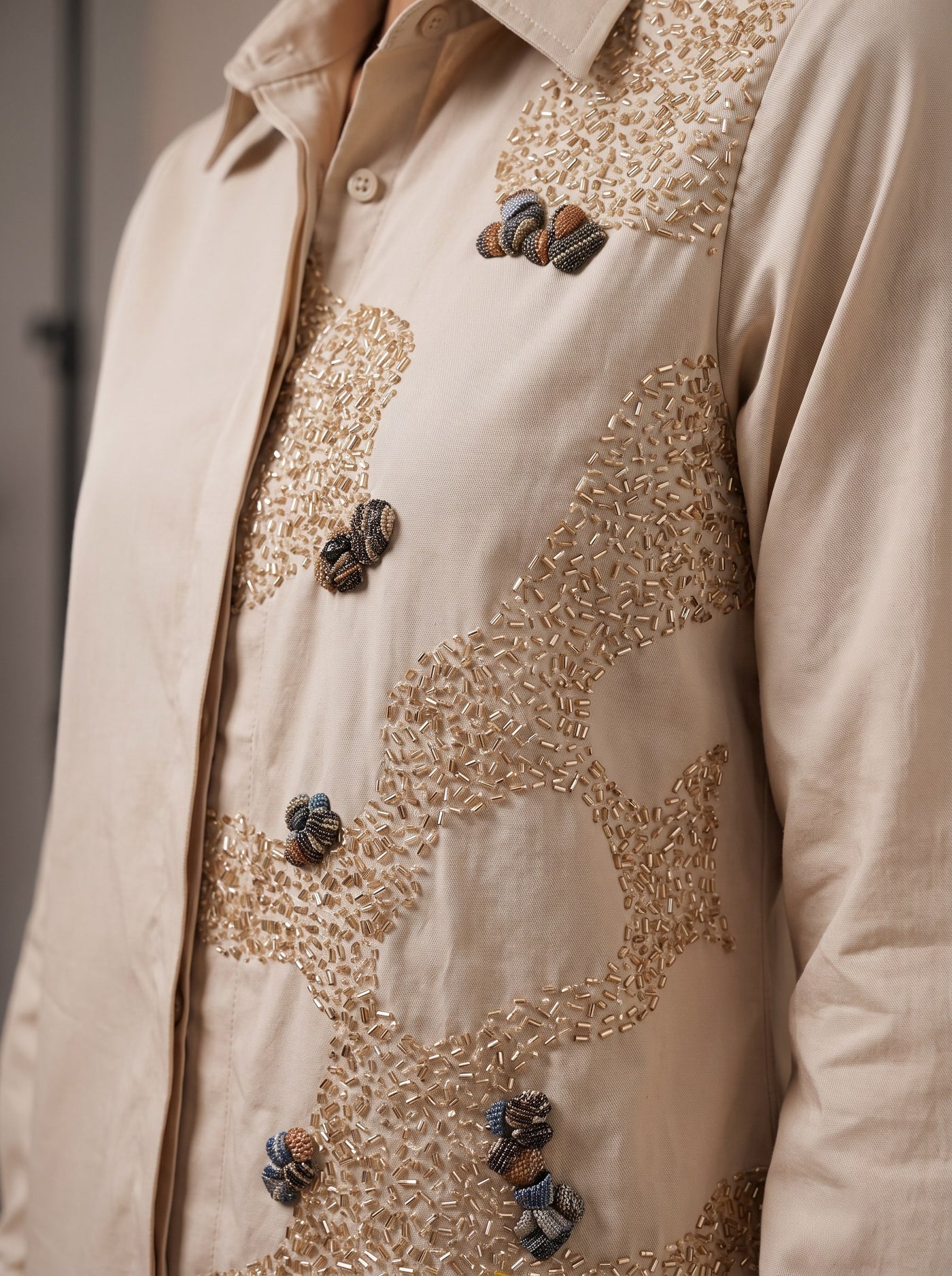 The Sand Vine Shirt — studio shot, Pummy Walia