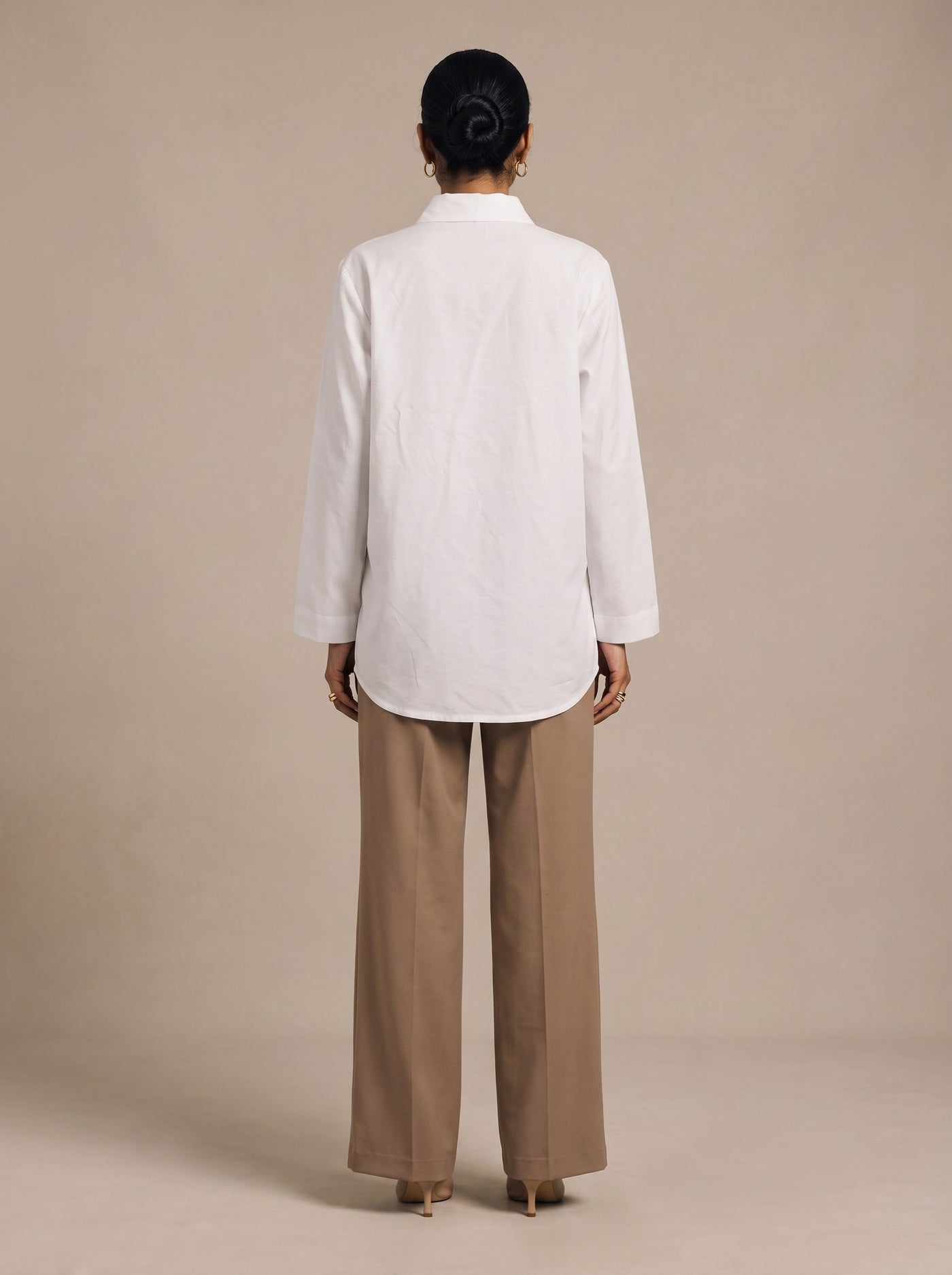 The Pearl Burst Shirt — studio shot, Pummy Walia