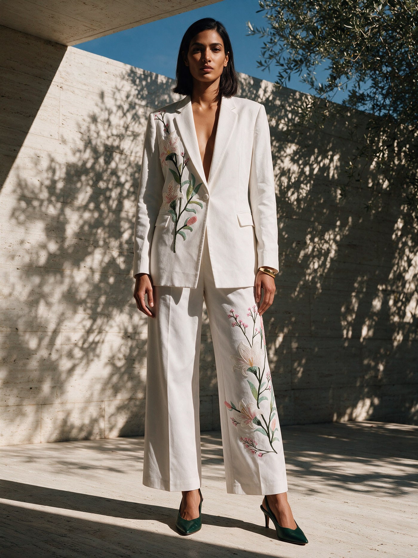 The Lily Blazer Suit — front, Pummy Walia