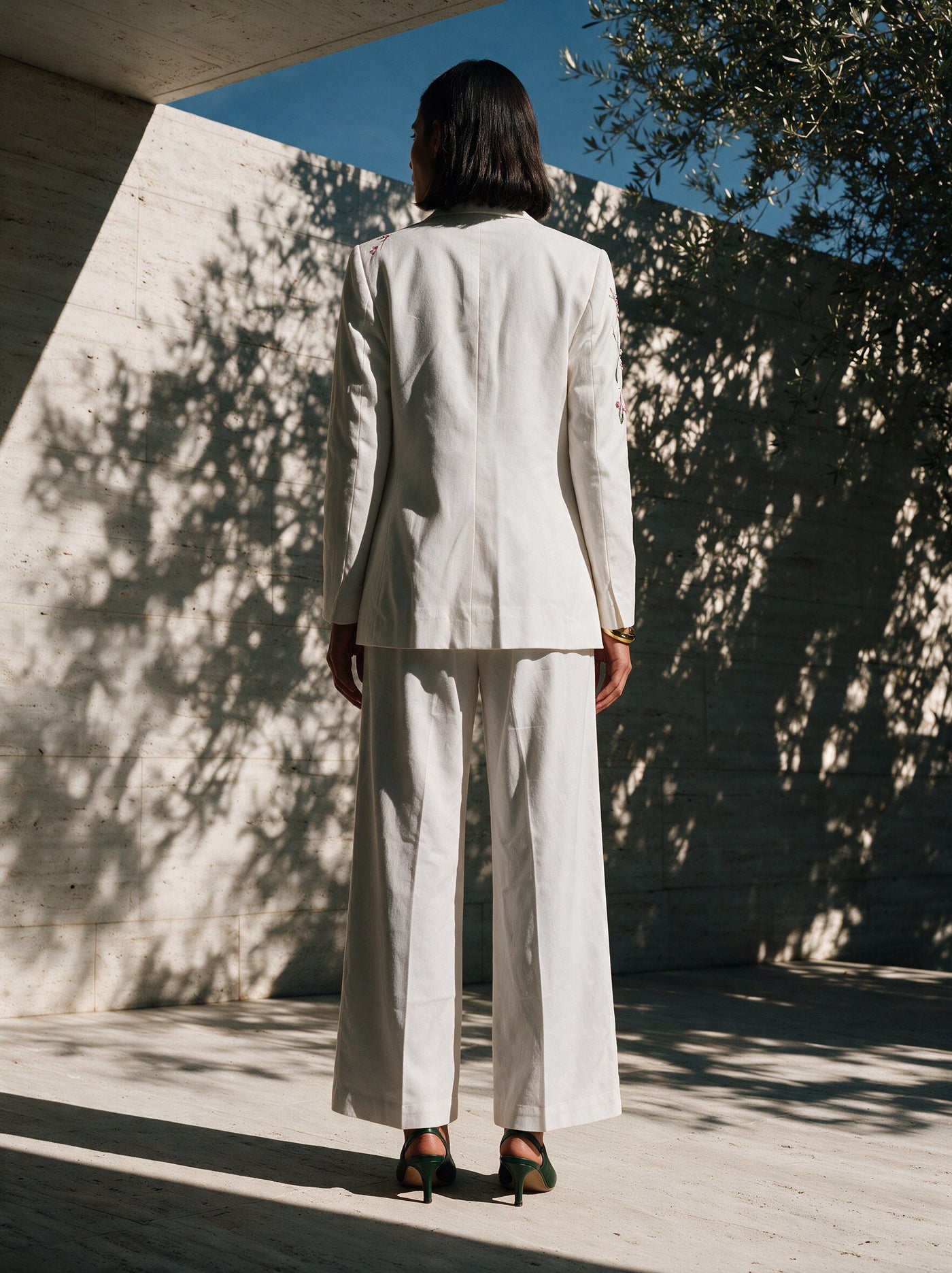 The Lily Blazer Suit — back, Pummy Walia