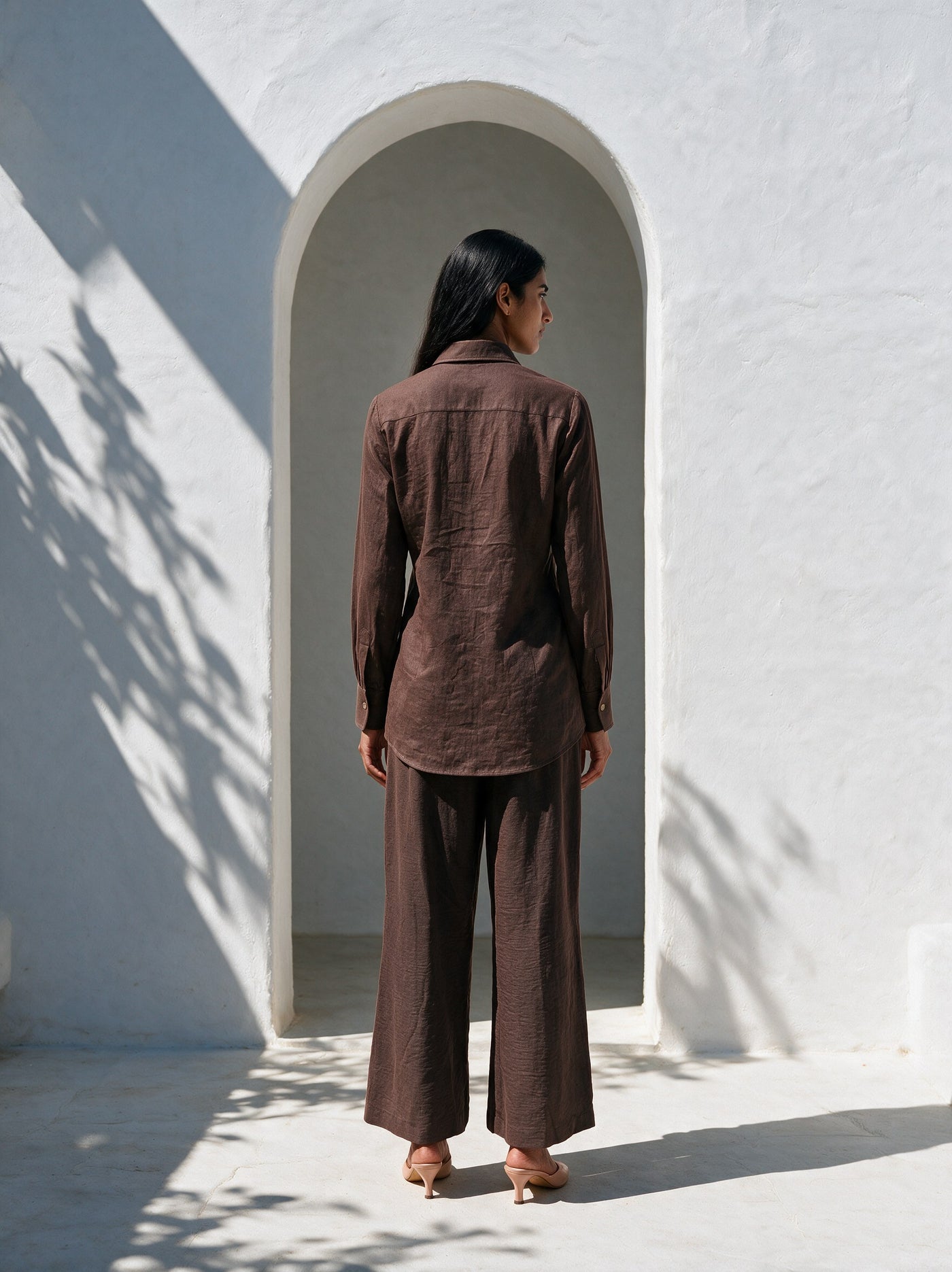 The Cocoa Anthurium Set — back, Pummy Walia