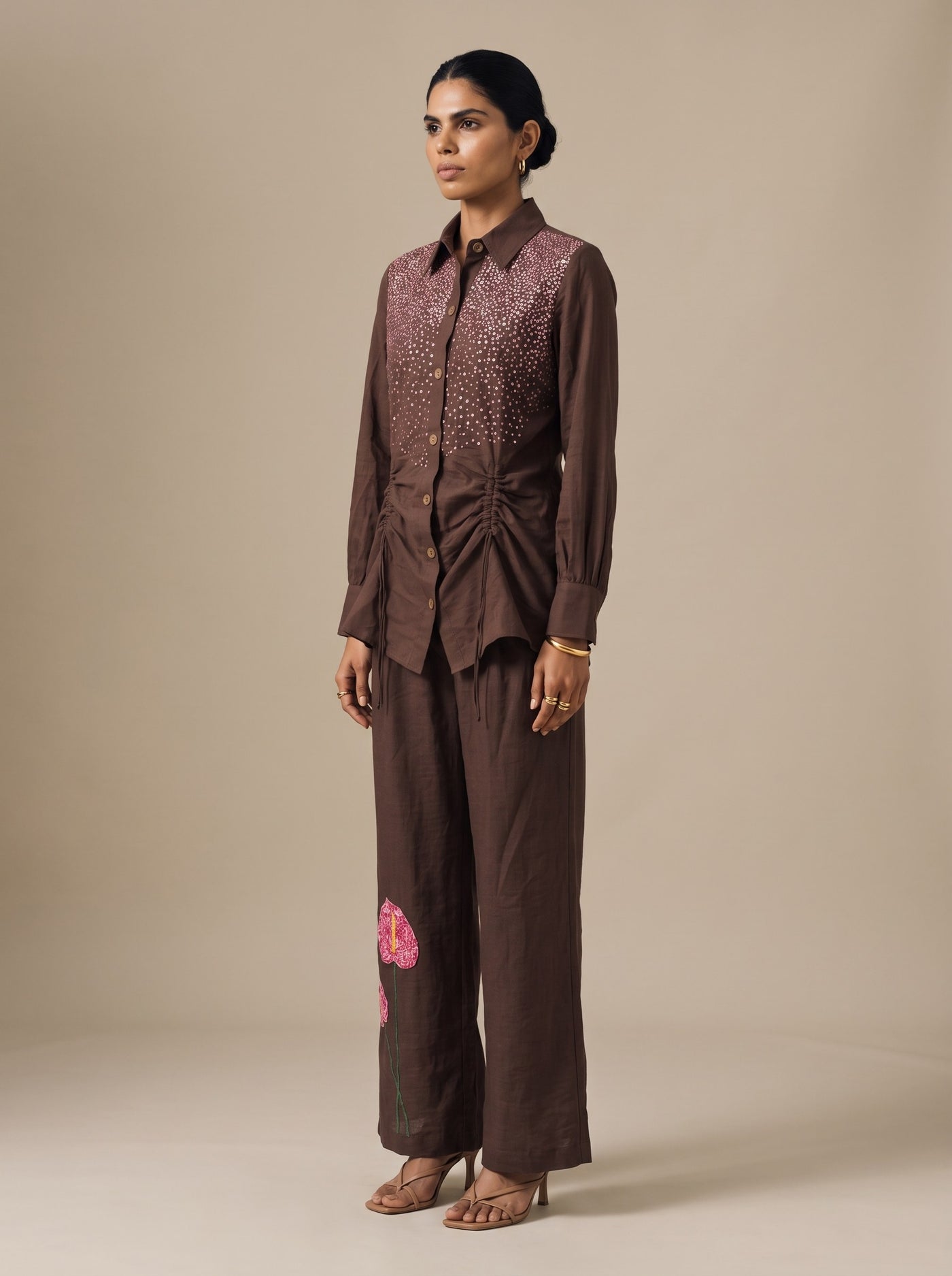 The Cocoa Anthurium Set — studio shot, Pummy Walia
